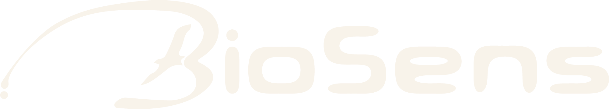 logo biosens formation blanc